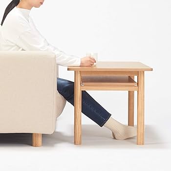 【無印良品】木製ミドルテーブル・オーク材 幅１１０×奥行５５×高さ５０ｃｍ 61iDqpiUHtL._UF894,1000_QL80_.jpg